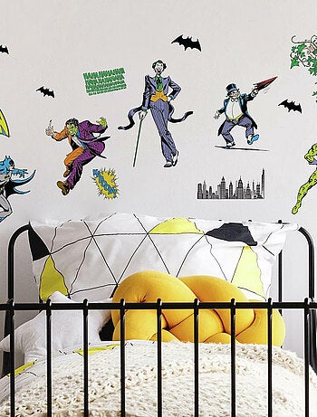 Stickers muraux Les Méchants de Batman DC