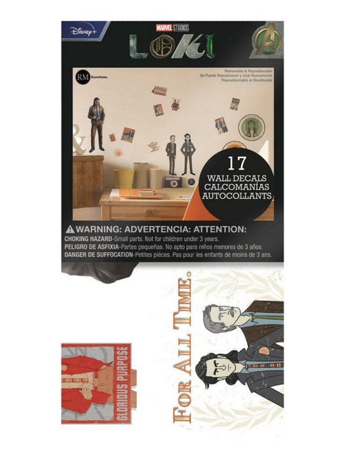 Stickers Muraux Loki Marvel - Kiabi