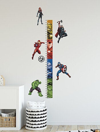 Stickers Muraux Marvel Avengers Toise
