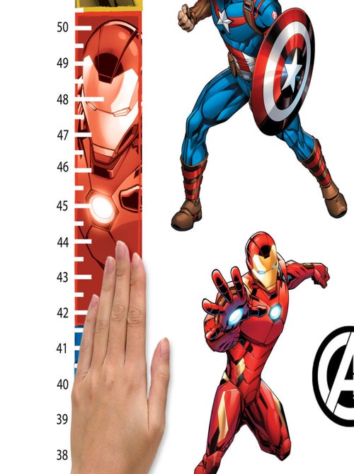 Stickers Muraux Marvel Avengers Toise - Kiabi