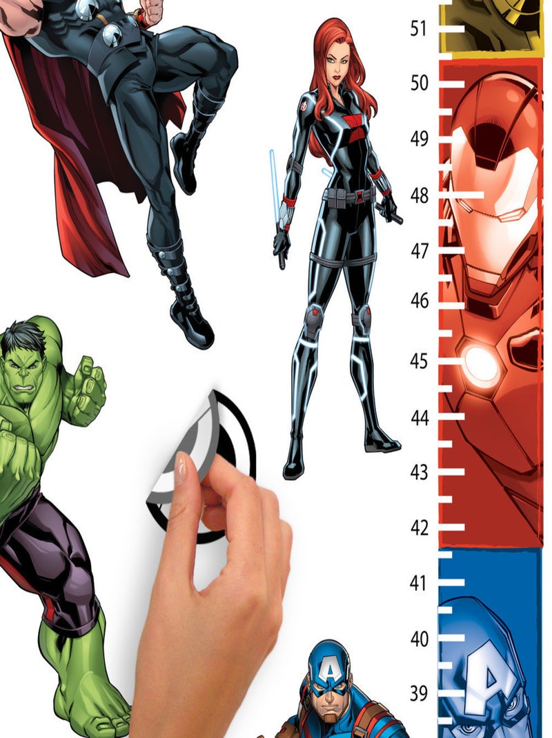 Stickers Muraux Marvel Avengers Toise Multicolore - Kiabi