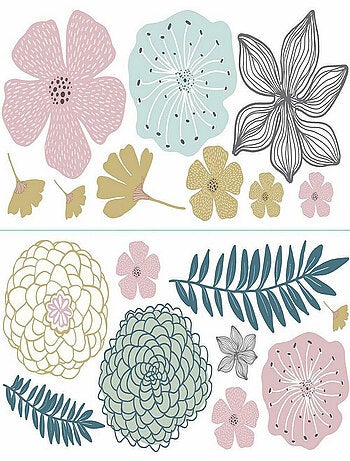 Stickers muraux Mélange de Floraisons