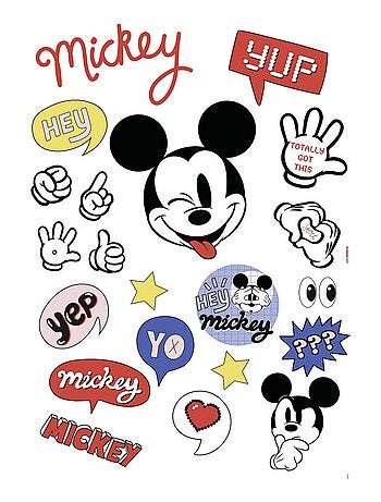 Stickers Muraux Mickey Mouse -It's a thing of Mickey- Quelque chose de Mickey Disney