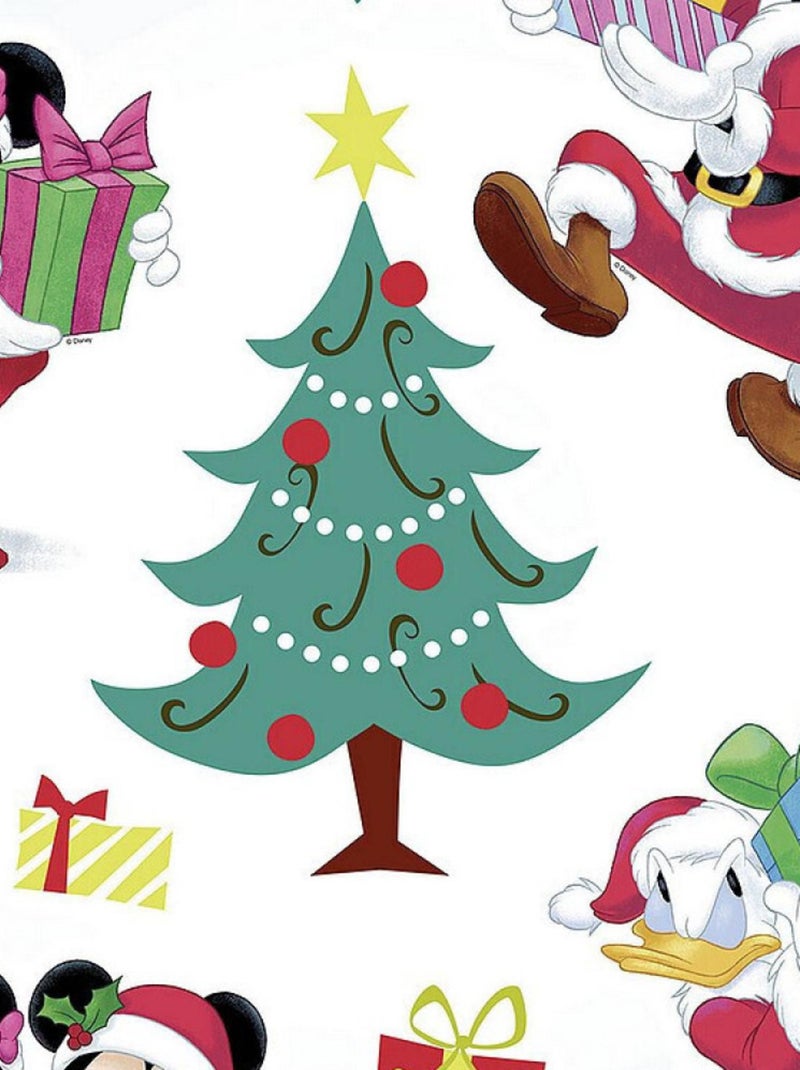 Stickers Muraux Mickey Mouse -Mickey Christmas Presents- Cadeaux de Noël Disney Multicolore - Kiabi