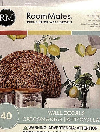 Stickers muraux motifs citrons