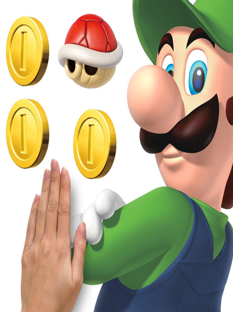 Stickers Muraux NIN Super Mario Luigi et Mario Multicolore - Kiabi