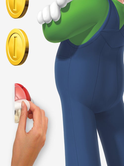 Stickers Muraux NIN Super Mario Luigi et Mario - Kiabi