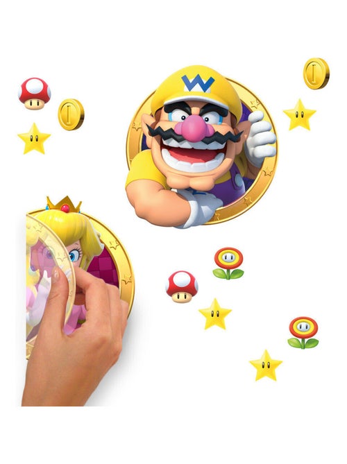 Stickers Muraux NIN Super Mario tous les personnages - Kiabi