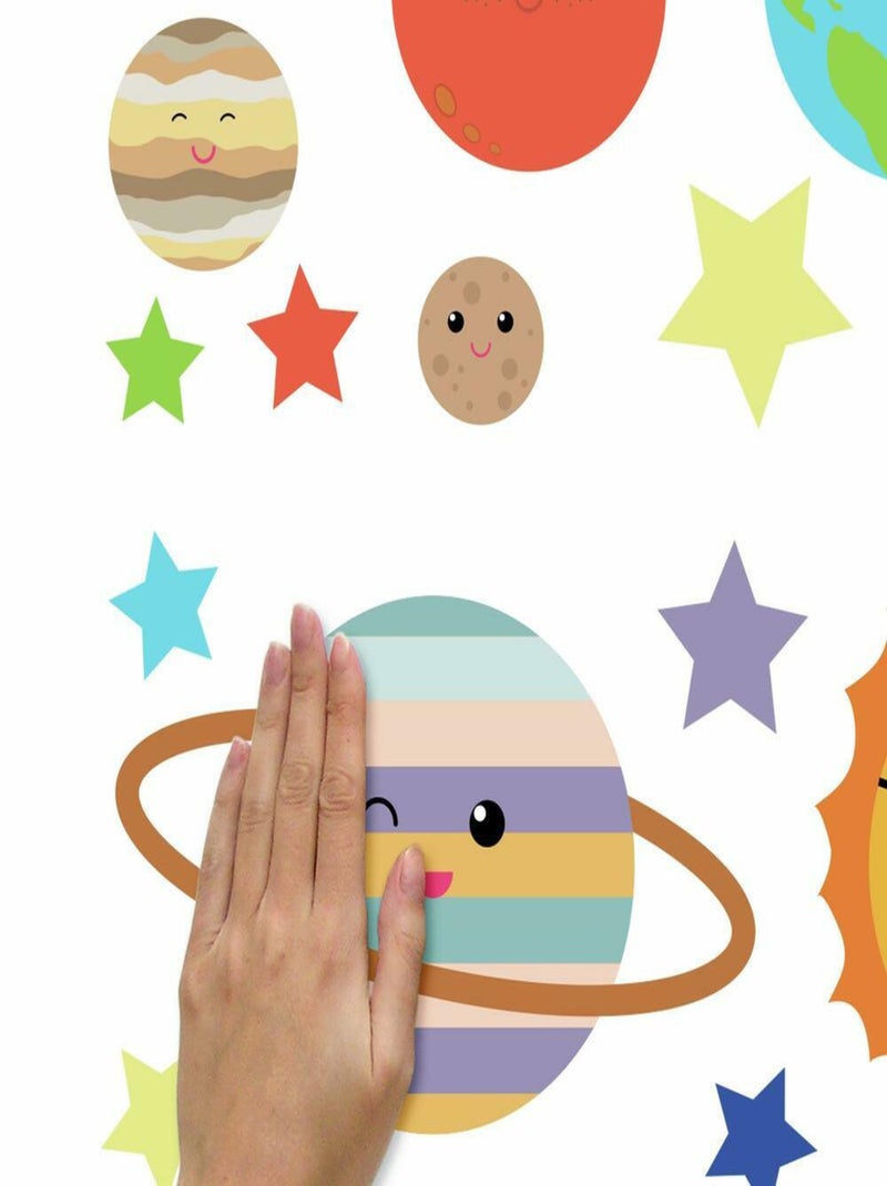 Stickers Muraux Planètes Multicolore - Kiabi