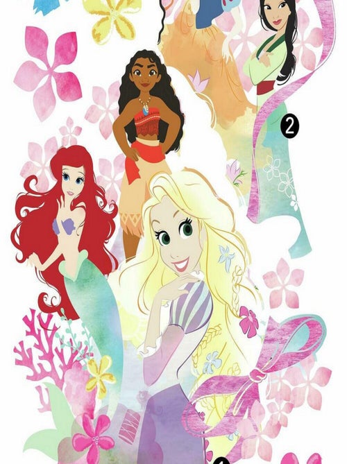 Stickers muraux Princesses Jardin du Palais - Kiabi