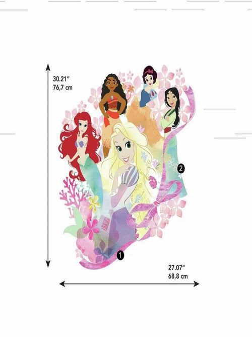 Stickers muraux Princesses Jardin du Palais - Kiabi