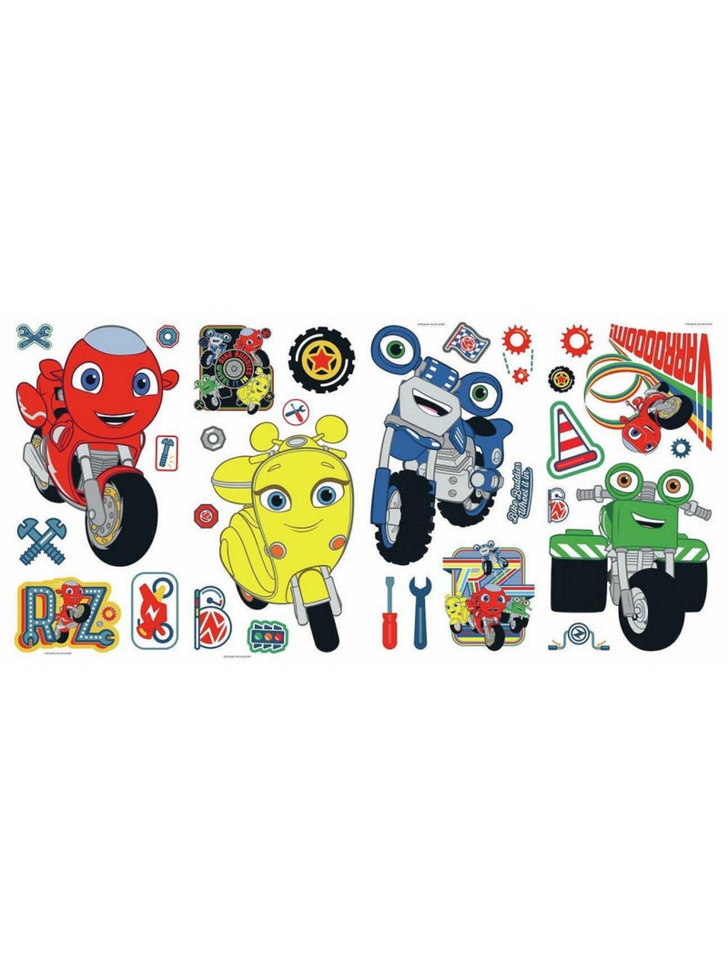 Stickers Muraux Ricky Zoom Multicolore - Kiabi