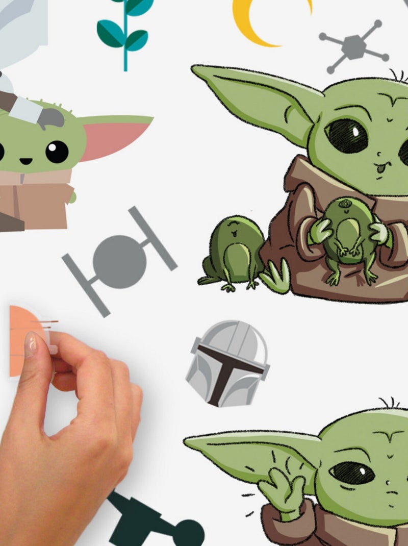 Stickers Muraux Star Wars The Mandalorian Grogu Multicolore - Kiabi