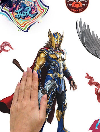 Stickers Muraux Thor -Love and Thunder - Amour et Tonnerre