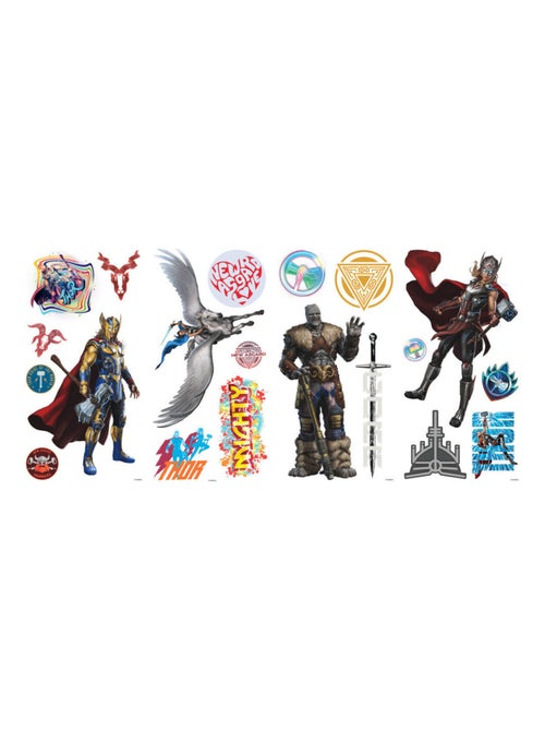 Stickers Muraux Thor -Love and Thunder - Amour et Tonnerre - Kiabi