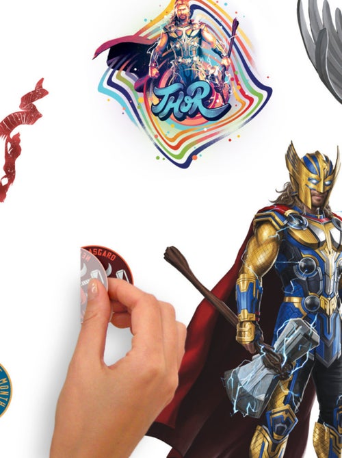 Stickers Muraux Thor -Love and Thunder - Amour et Tonnerre - Kiabi