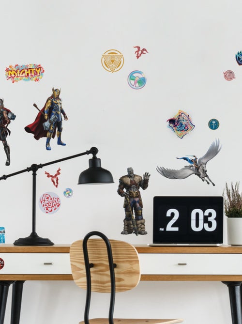 Stickers Muraux Thor -Love and Thunder - Amour et Tonnerre - Kiabi