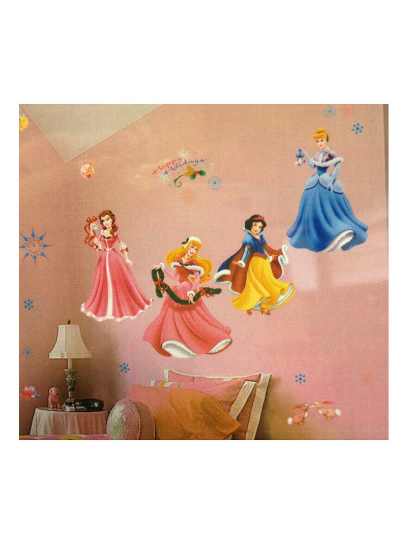 Stickers Noël Princesse Disney Multicolore - Kiabi