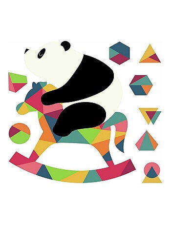 Stickers Panda Andy Westface