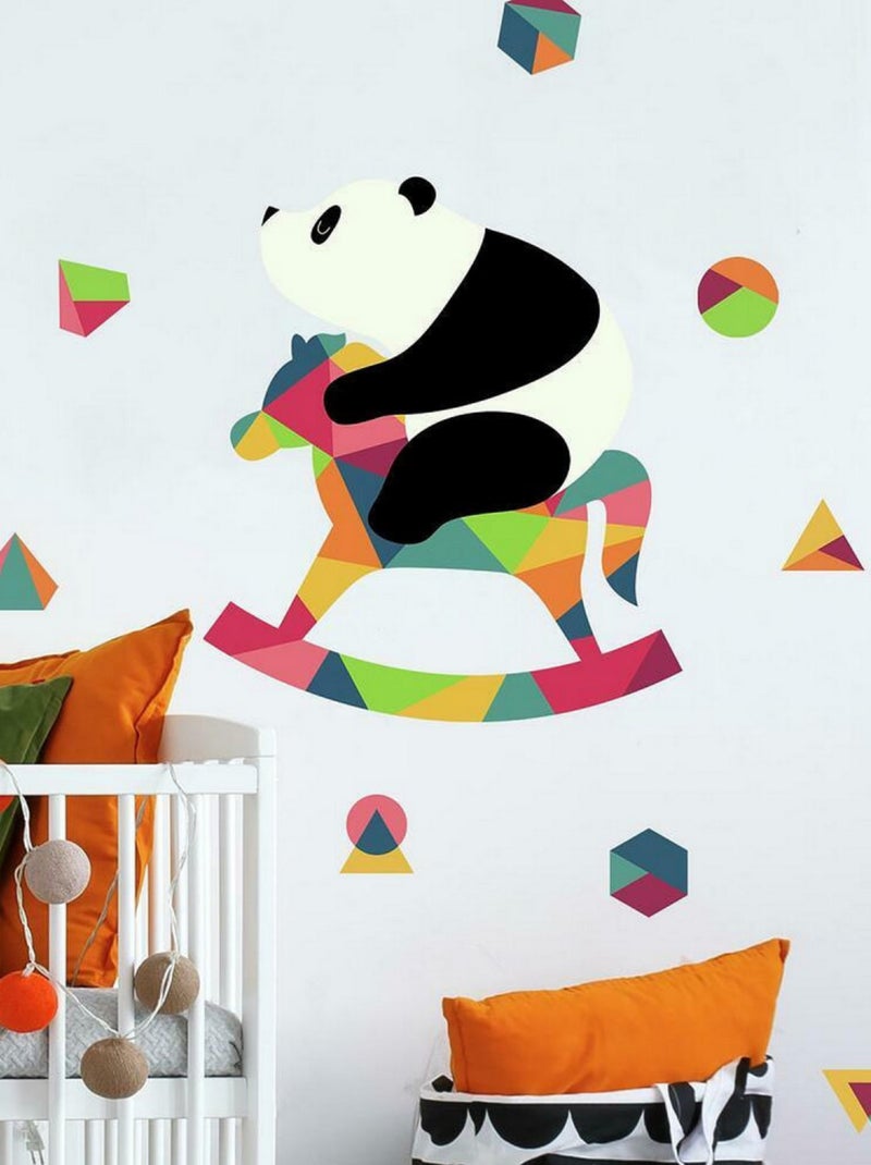 Stickers Panda Andy Westface Multicolore - Kiabi