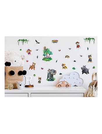 Stickers Pat' Patrouille - La Pat' Patrouille Jungle Pups - 30x30 cm