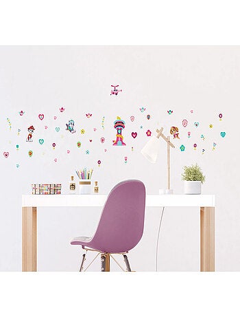 Stickers Pat' Patrouille - Marcus, Everest, Stella Joyeux - 30x30 cm