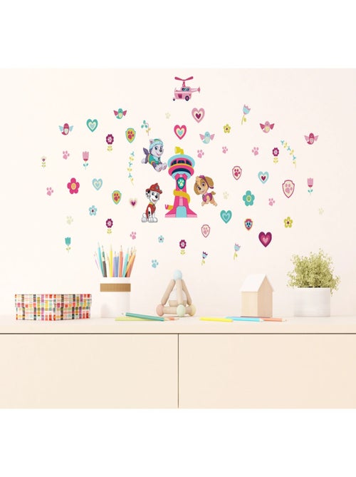 Stickers Pat' Patrouille - Marcus, Everest, Stella Joyeux - 30x30 cm - Kiabi