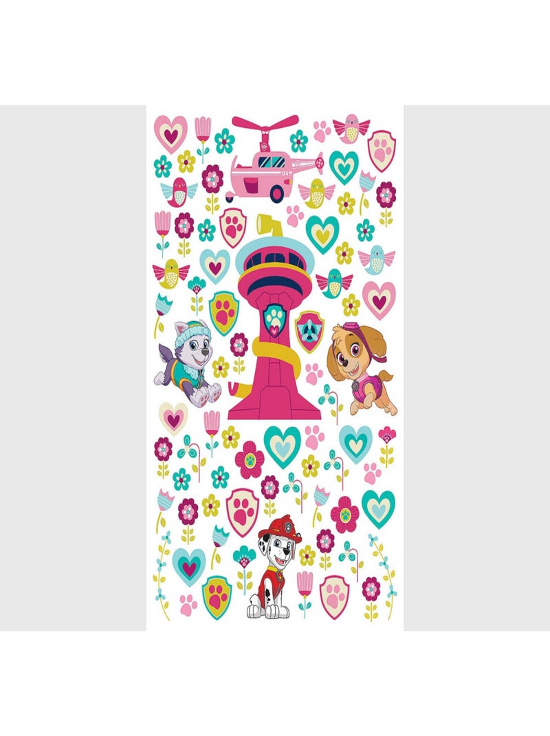 Stickers Pat'Patrouille - Everest, Marcus, Stella - 42,5x65 cm Multicolore - Kiabi
