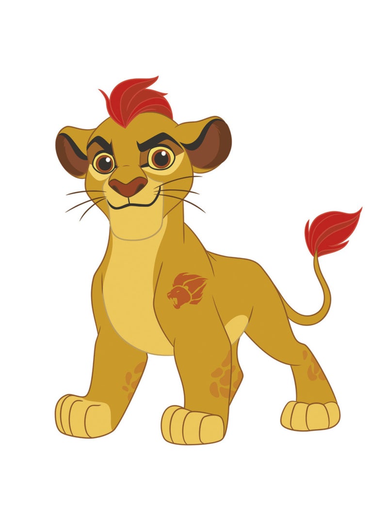 Stickers personnage Kion La Garde du Roi Lion Disney Multicolore - Kiabi