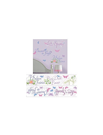 Stickers phrase Clochette et le Secret des fées Disney Fairies
