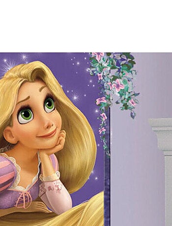 Stickers Portrait Princesse Raiponce Disney 45x101 cm