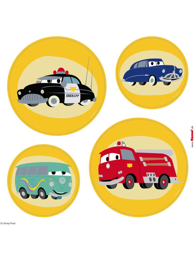 Stickers pour fenêtre cars ka-chow Multicolore - Kiabi