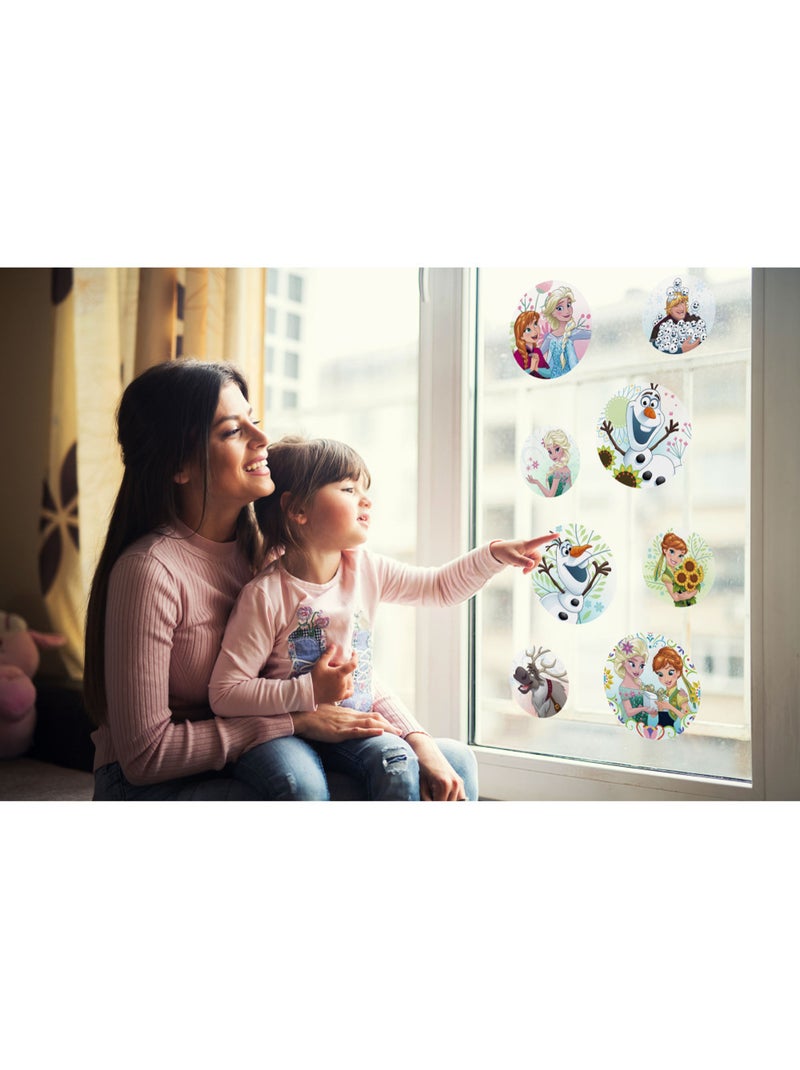Stickers pour fenêtre disney la reine des neiges springday Multicolore - Kiabi