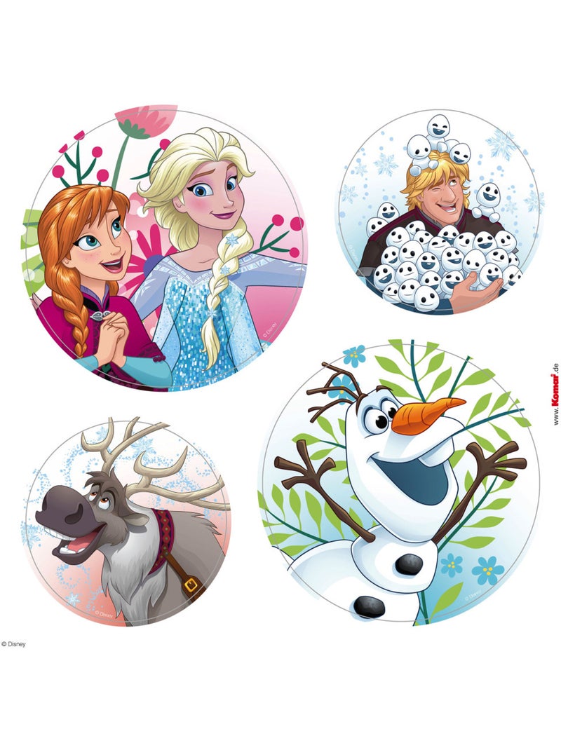 Stickers pour fenêtre disney la reine des neiges springday Multicolore - Kiabi