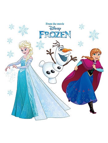 Stickers pour fenetre La Reine des Neiges Disney Frozen