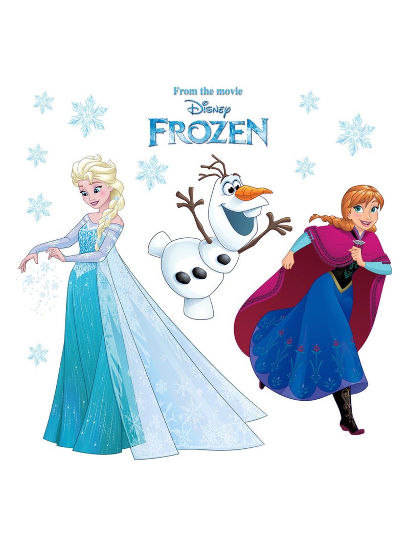 Stickers pour fenetre La Reine des Neiges Disney Frozen Multicolore - Kiabi