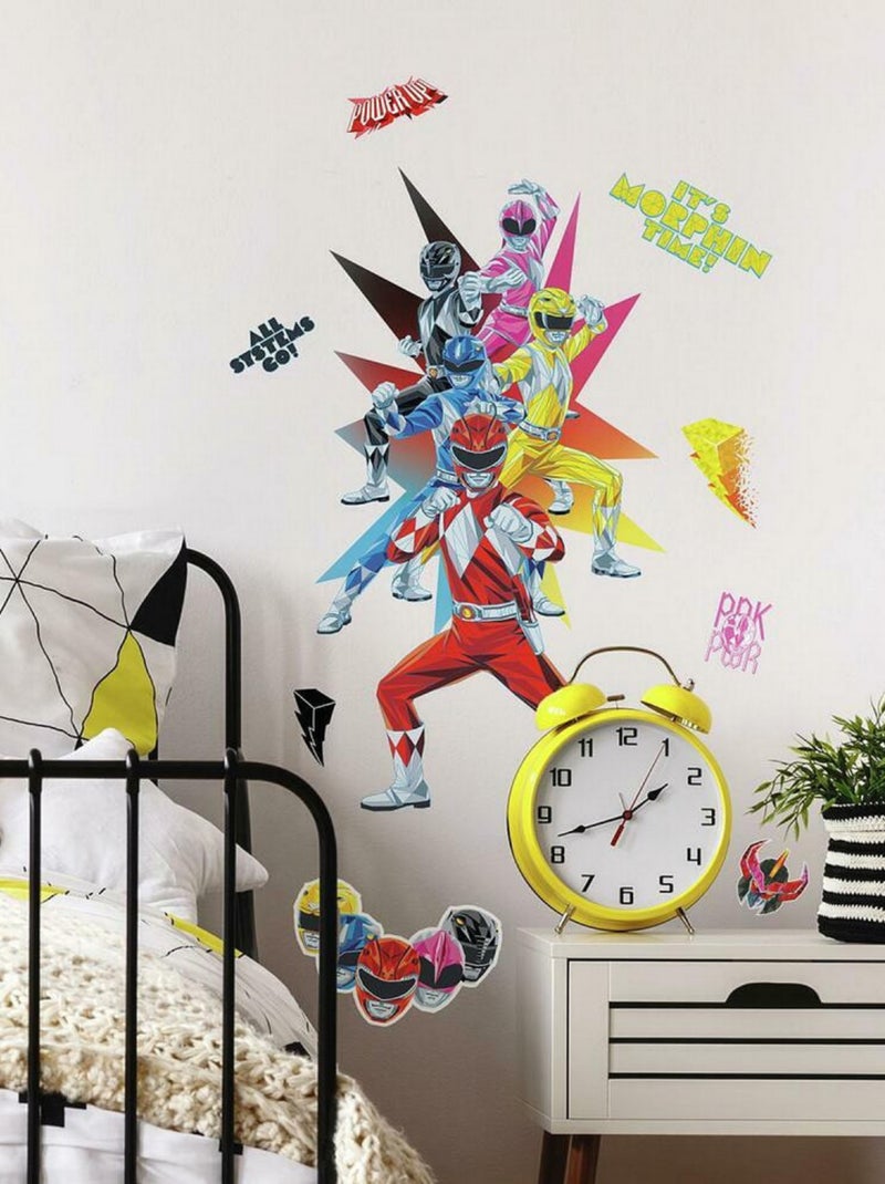Stickers Power Rangers Multicolore - Kiabi