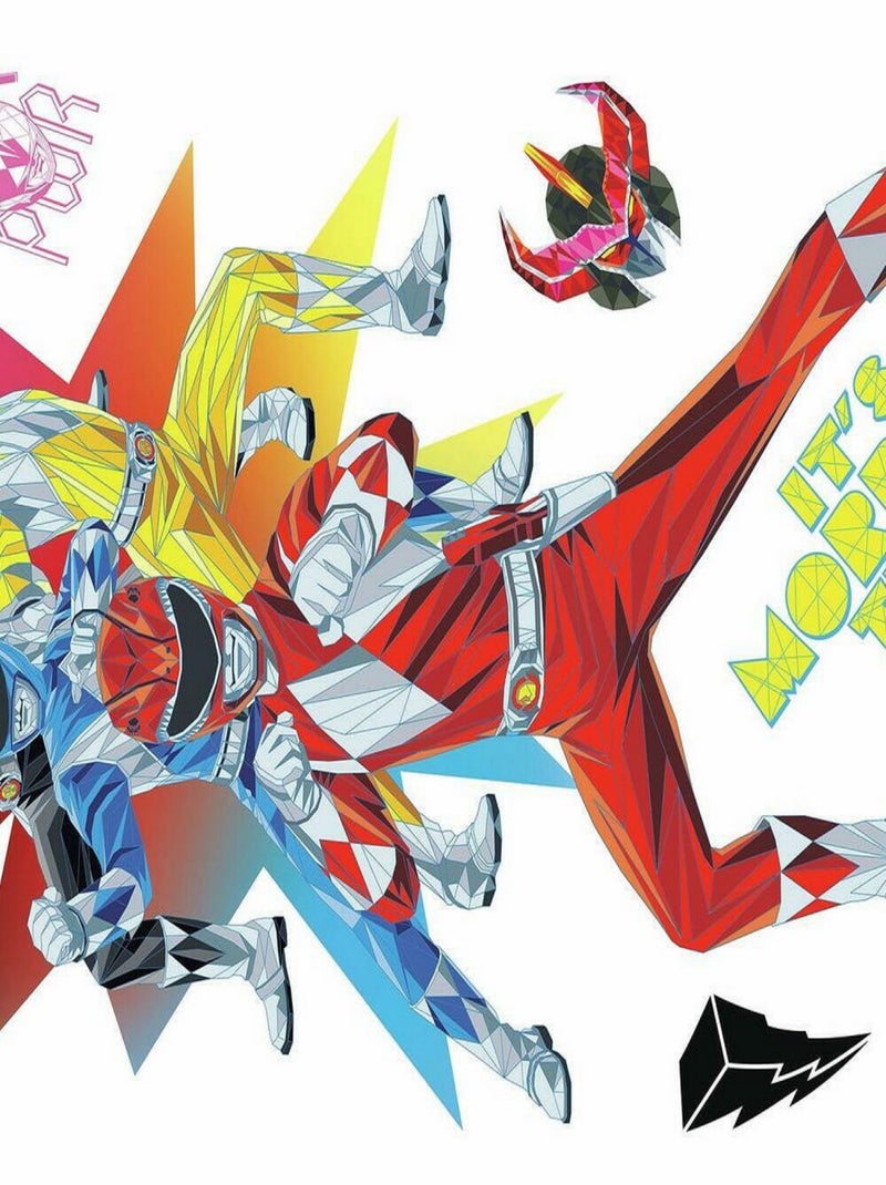 Stickers Power Rangers Multicolore - Kiabi