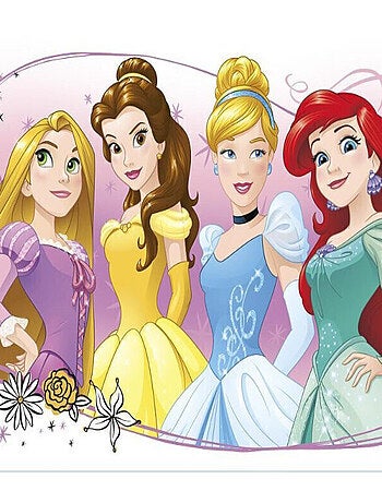 Stickers Princesse Raiponce Belle Cendrillon Ariel Disney 42x97