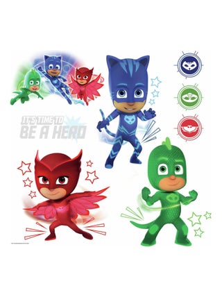 Stickers Pyjamasques phosphorescents