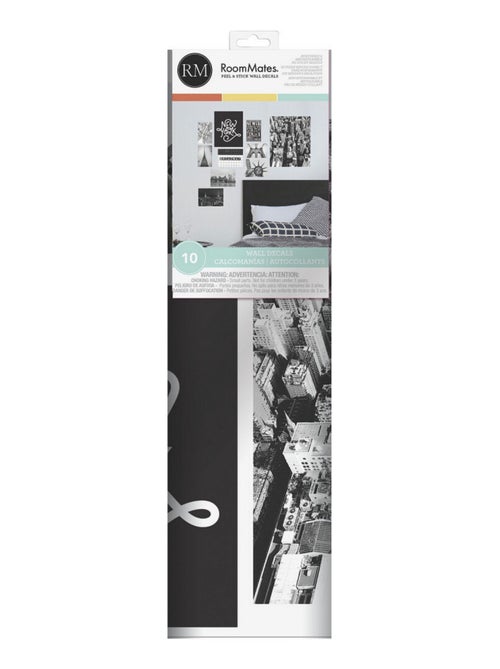 Stickers repositionnables - Affiches de la ville de New York - Kiabi