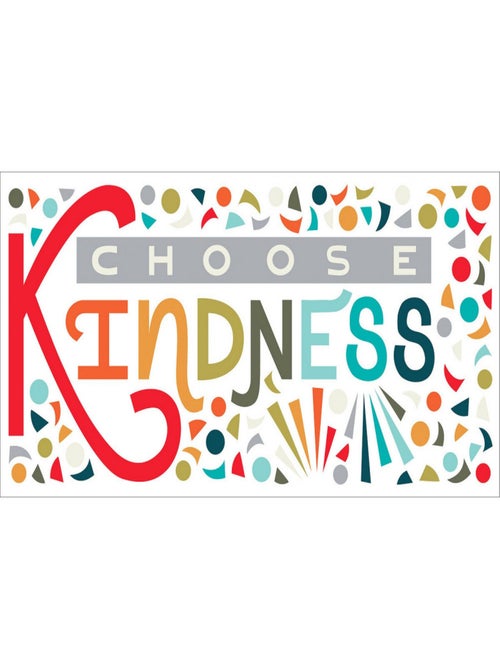 Stickers repositionnables - Arc-en-ciel Choose Kindness - Kiabi