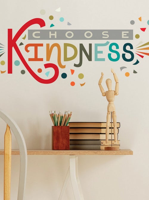 Stickers repositionnables - Arc-en-ciel Choose Kindness - Kiabi