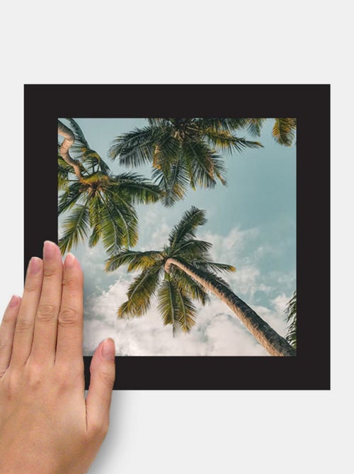 Stickers repositionnables - cadres noirs - Kiabi