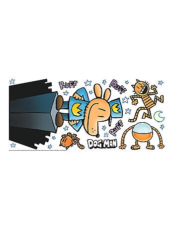 Stickers repositionnables - Dogman