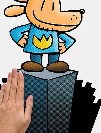 Stickers repositionnables - Dogman