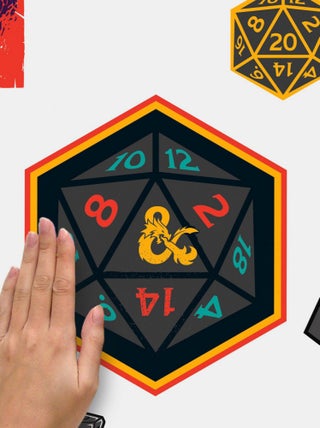 Stickers repositionnables - Dungeons & Dragons