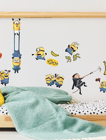 Stickers repositionnables - Les Minions : La Montée de Gru - 17 cm x 9 cm