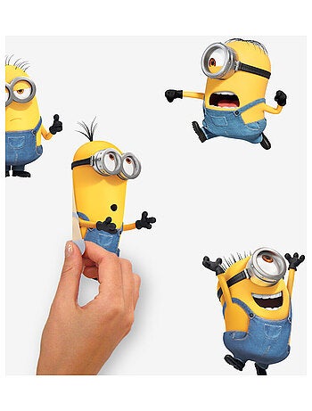 Stickers repositionnables - Les Minions : La Montée de Gru - 17 cm x 9 cm