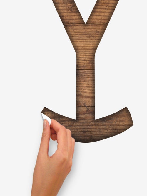 Stickers repositionnables - Logo du Yellowstone Dutton Ranch - Kiabi